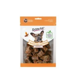 Dokas Snack Insekten-Happen Mehlwürmer, Grillen, Karotte | 10x 100 G