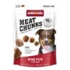 Animonda Dog Snack Meat Chunks Rind Pur | 6x 80g -Snack Wuff Verkaufsgeschäft 12x Animonda Dog Snack Meat Chunks Rind pur 80g 213648
