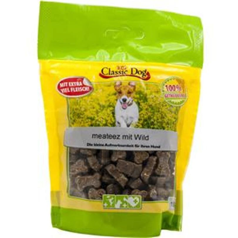 Classic Dog Snack Meateez Mit Wild | 12x 150g Hundesnack 3 Classic Dog Snack Meateez Mit Wild | 12x 150g Hundesnack