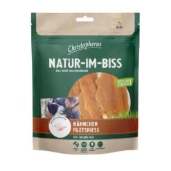 Christopherus Snack Hähnchenfiletspieß | 5x 300g Hundesnack