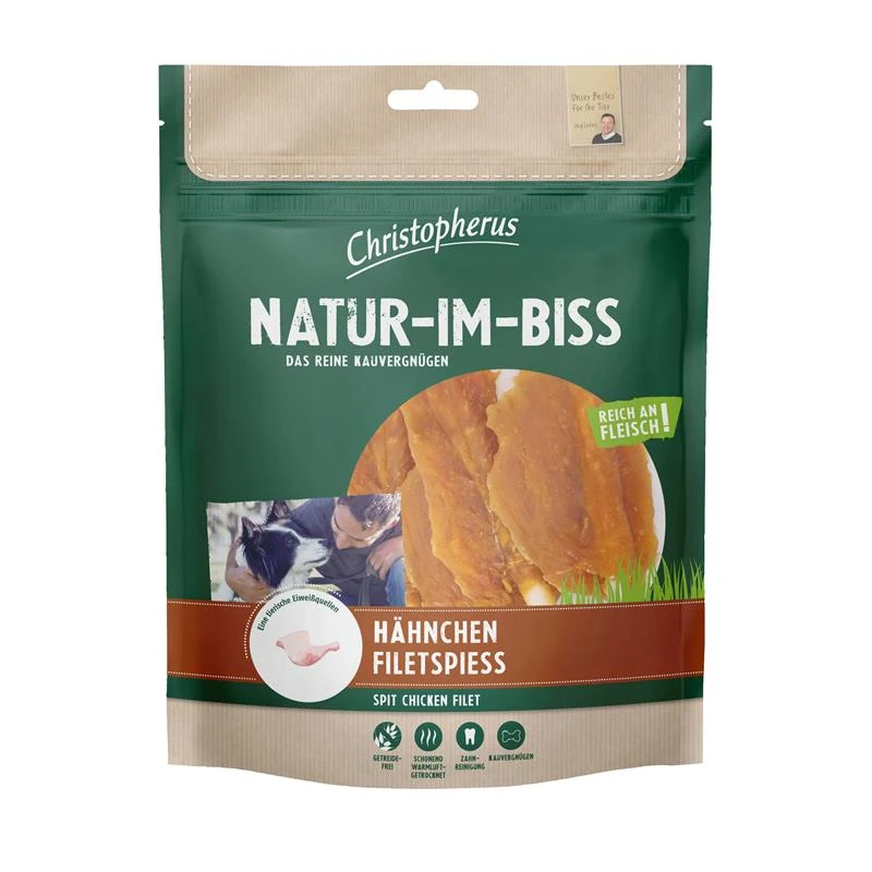 Christopherus Snack Hähnchenfiletspieß | 5x 300g Hundesnack 3 Christopherus Snack Hähnchenfiletspieß | 5x 300g Hundesnack