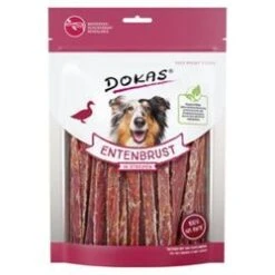 Dokas Hundesnack Entenbrust In Streifen | 8x250 G Hundesnack