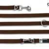 Curli Verstellbare Leine Aus Nylon | 200x 2cm Braun Hunde -Snack Wuff Verkaufsgeschäft Curli Verstellbare Leine Nylon 200x2cm Braun 31006