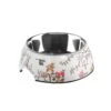 Hunter Melamin-Napf Mogami Weiss / Multicolor 160ml Hundenapf -Snack Wuff Verkaufsgeschäft Hunter Melamin Napf Mogami Weiss Multicolor 160 ml 211765