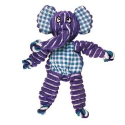 KONG Floppy Knots Elephant Lila | Gr. M/L Hundespielzeug