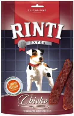 Rinti Extra Chicko Rindstreifen | 12x 60g Hundesnack