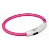 Trixie Flash Leuchtring USB Pink XS-S | Für Hunde -Snack Wuff Verkaufsgeschäft Trixie Flash Leuchtring USB pink XS S 25366